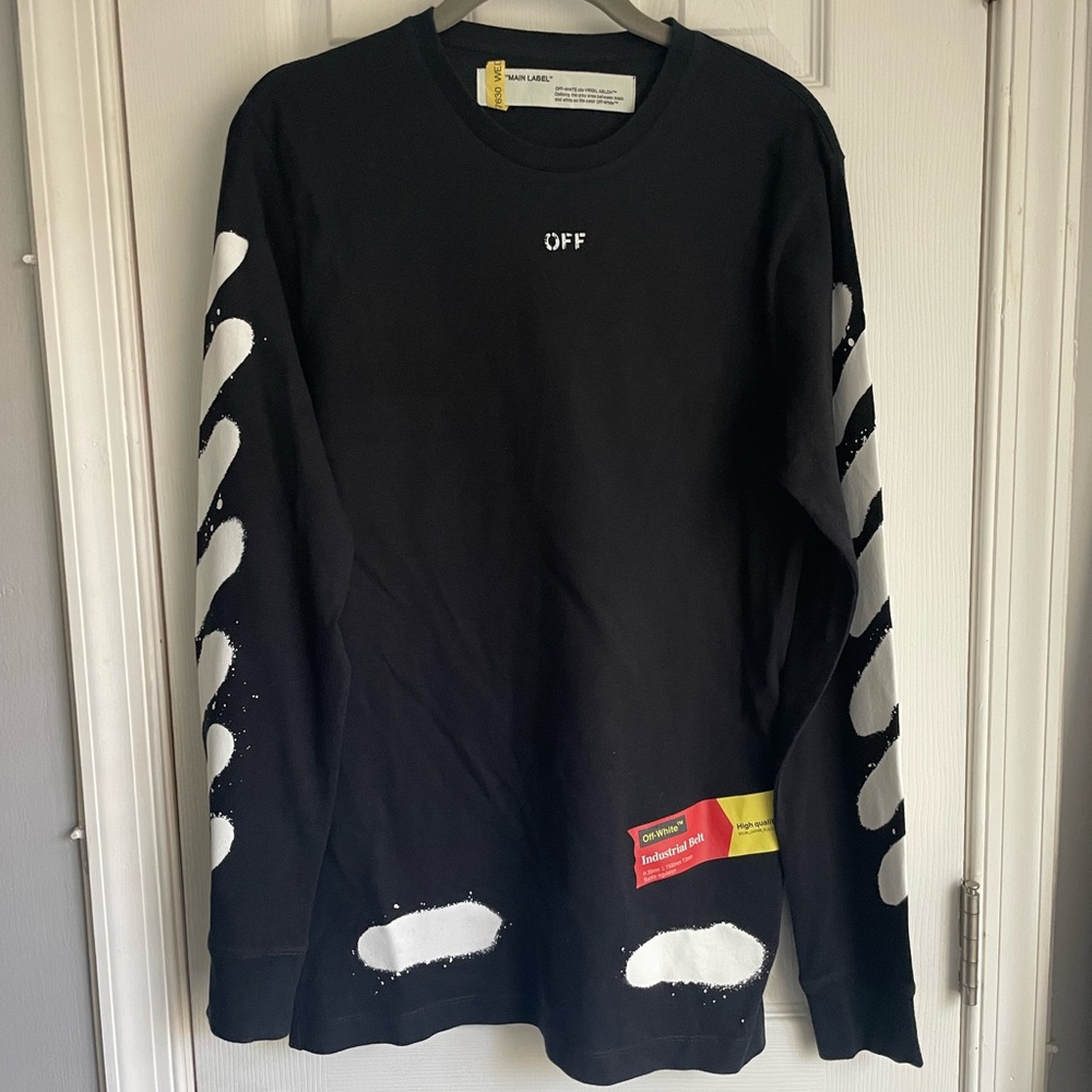 Off-White Long-Sleeve Shirt Size XS